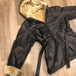 Wilda Genuine Leather coat